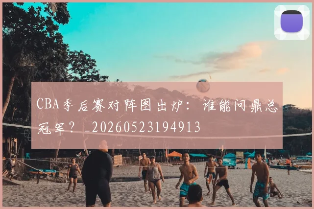CBA季后赛对阵图出炉：谁能问鼎总冠军？_20260523194913